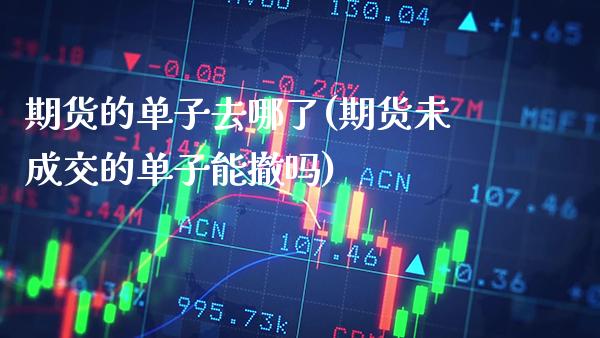 期货的单子去哪了(期货未成交的单子能撤吗)_https://www.xmqjcw.com_期货百科_第1张