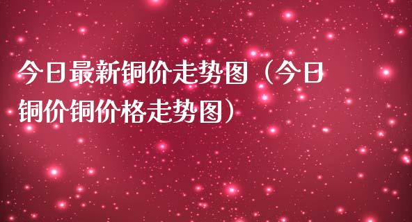 今日最新铜价走势图（今日铜价铜价格走势图）_https://www.xmqjcw.com_期货投资_第1张