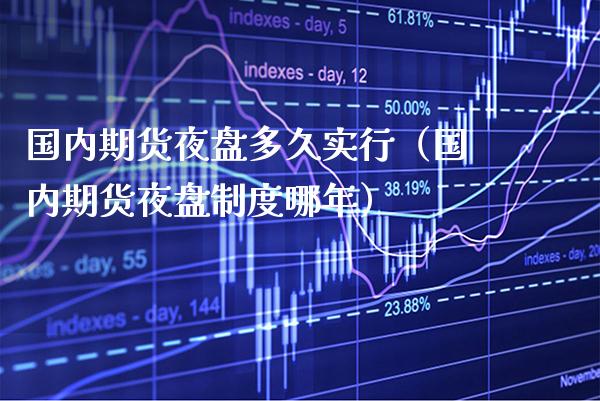 国内期货夜盘多久实行（国内期货夜盘制度哪年）_https://www.xmqjcw.com_期货直播室_第1张