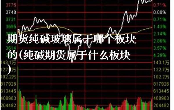 期货纯碱玻璃属于哪个板块的(纯碱期货属于什么板块)_https://www.xmqjcw.com_期货百科_第1张