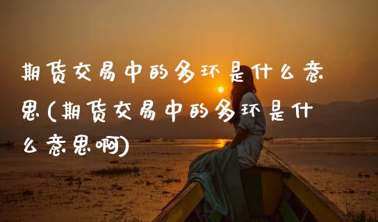 期货交易中的多环是什么意思(期货交易中的多环是什么意思啊)_https://www.xmqjcw.com_期货投资_第1张