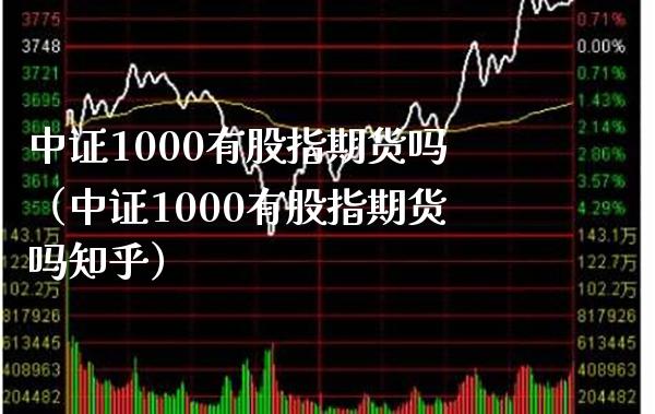 中证1000有股指期货吗（中证1000有股指期货吗知乎）_https://www.xmqjcw.com_期货直播室_第1张