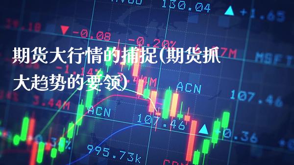期货大行情的捕捉(期货抓大趋势的要领)_https://www.xmqjcw.com_期货百科_第1张