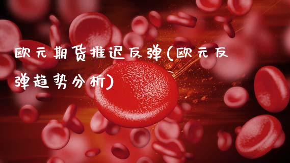 欧元期货推迟反弹(欧元反弹趋势分析)_https://www.xmqjcw.com_期货百科_第1张