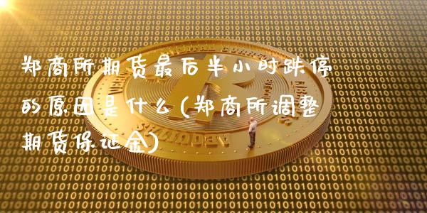 郑商所期货最后半小时跌停的原因是什么(郑商所调整期货保证金)_https://www.xmqjcw.com_期货百科_第1张