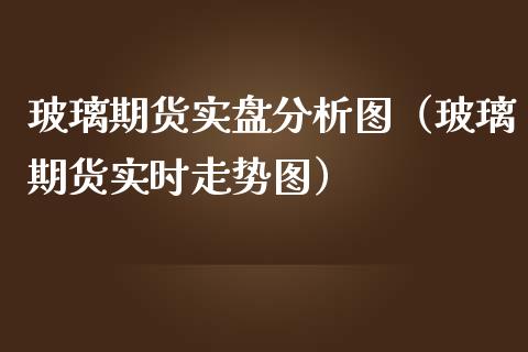玻璃期货实盘分析图（玻璃期货实时走势图）_https://www.xmqjcw.com_期货直播室_第1张