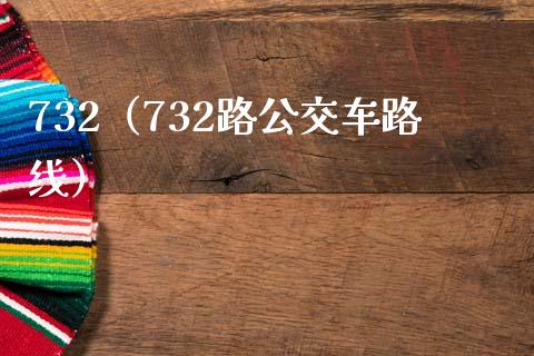 732（732路公交车路线）_https://www.xmqjcw.com_期货投资_第1张