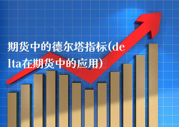 期货中的德尔塔指标(delta在期货中的应用)_https://www.xmqjcw.com_期货百科_第1张