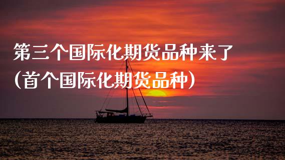 第三个国际化期货品种来了(首个国际化期货品种)_https://www.xmqjcw.com_期货百科_第1张