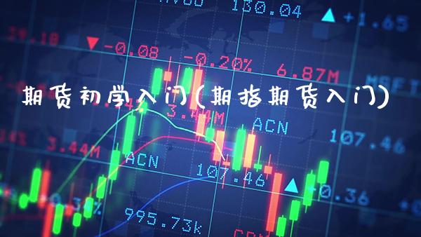 期货初学入门(期指期货入门)_https://www.xmqjcw.com_期货开户_第1张