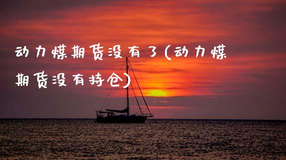动力煤期货没有了(动力煤期货没有持仓)_https://www.xmqjcw.com_期货百科_第1张