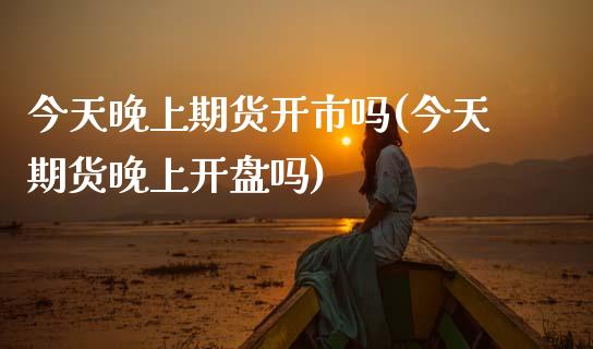 今天晚上期货开市吗(今天期货晚上开盘吗)_https://www.xmqjcw.com_期货投资_第1张