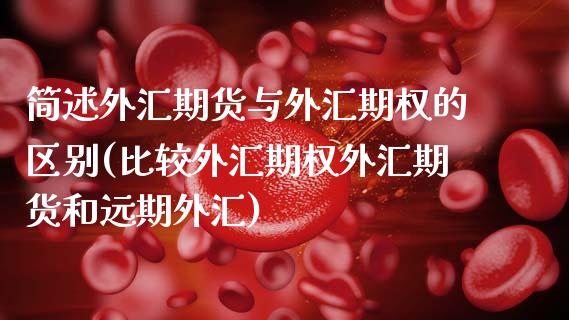 简述外汇期货与外汇期权的区别(比较外汇期权外汇期货和远期外汇)_https://www.xmqjcw.com_期货百科_第1张