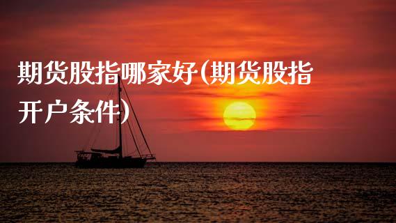 期货股指哪家好(期货股指开户条件)_https://www.xmqjcw.com_期货百科_第1张
