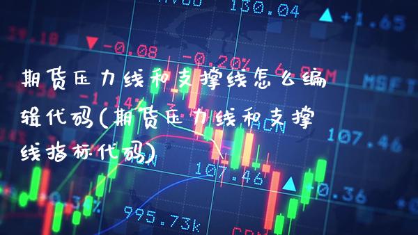 期货压力线和支撑线怎么编辑代码(期货压力线和支撑线指标代码)_https://www.xmqjcw.com_期货百科_第1张