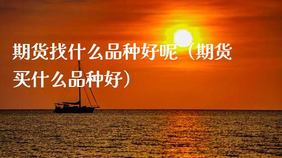 期货找什么品种好呢（期货买什么品种好）_https://www.xmqjcw.com_期货投资_第1张
