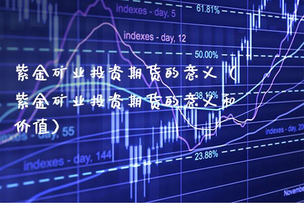 紫金矿业投资期货的意义（紫金矿业投资期货的意义和价值）_https://www.xmqjcw.com_期货投资_第1张