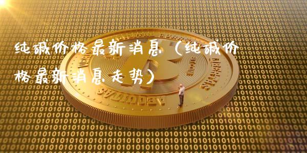 纯碱价格最新消息（纯碱价格最新消息走势）_https://www.xmqjcw.com_期货行情_第1张
