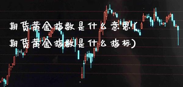 期货黄金指数是什么意思(期货黄金指数是什么指标)_https://www.xmqjcw.com_期货百科_第1张
