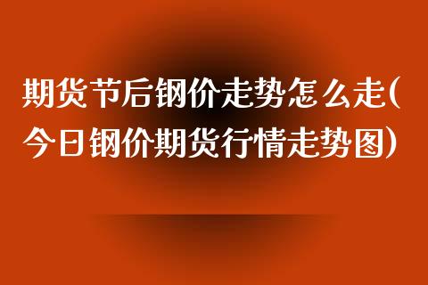 期货节后钢价走势怎么走(今日钢价期货行情走势图)_期货百科_第1张_秦聚理财 期货节后钢价走势怎么走(今日钢价期货行情走势图)_https://www.xmqjcw.com_期货百科_第1张