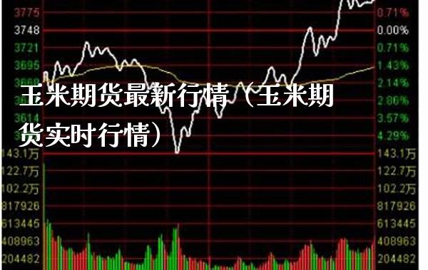 玉米期货最新行情（玉米期货实时行情）_https://www.xmqjcw.com_期货直播室_第1张