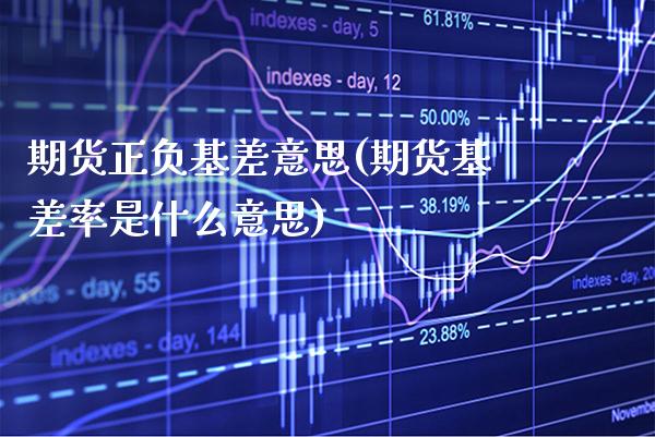 期货正负基差意思(期货基差率是什么意思)_https://www.xmqjcw.com_基金理财_第1张