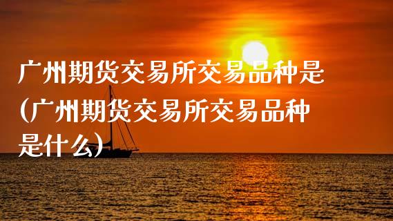 广州期货交易所交易品种是(广州期货交易所交易品种是什么)_https://www.xmqjcw.com_期货直播室_第1张