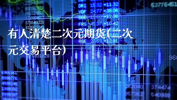 有人清楚二次元期货(二次元交易平台)_https://www.xmqjcw.com_股票投资_第1张