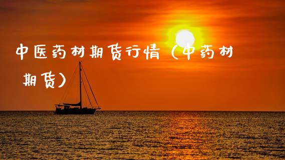 中医药材期货行情（中药材 期货）_https://www.xmqjcw.com_期货投资_第1张