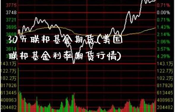 30天联邦基金期货(美国联邦基金利率期货行情)_https://www.xmqjcw.com_期货投资_第1张