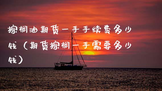 棕榈油期货一手手续费多少钱（期货棕榈一手需要多少钱）_https://www.xmqjcw.com_期货直播室_第1张