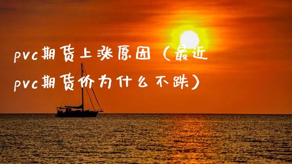 pvc期货上涨原因（最近pvc期货价为什么不跌）_https://www.xmqjcw.com_期货投资_第1张