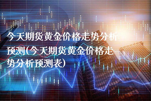 今天期货黄金价格走势分析预测(今天期货黄金价格走势分析预测表)_https://www.xmqjcw.com_期货开户_第1张