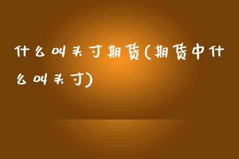 什么叫头寸期货(期货中什么叫头寸)_https://www.xmqjcw.com_期货百科_第1张