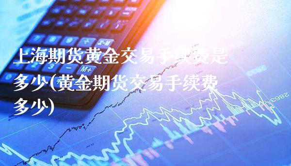 上海期货黄金交易手续费是多少(黄金期货交易手续费多少)_https://www.xmqjcw.com_期货百科_第1张