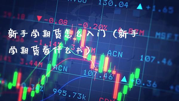 新手学期货怎么入门（新手学期货看什么书）_https://www.xmqjcw.com_期货开户_第1张