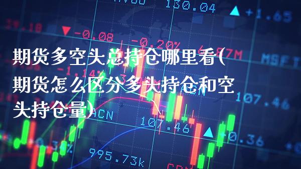 期货多空头总持仓哪里看(期货怎么区分多头持仓和空头持仓量)_https://www.xmqjcw.com_期货百科_第1张
