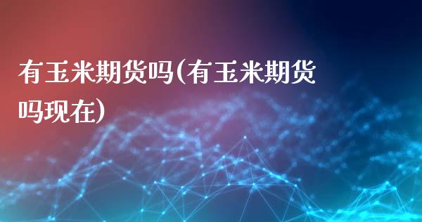 有玉米期货吗(有玉米期货吗现在)_https://www.xmqjcw.com_期货直播室_第1张