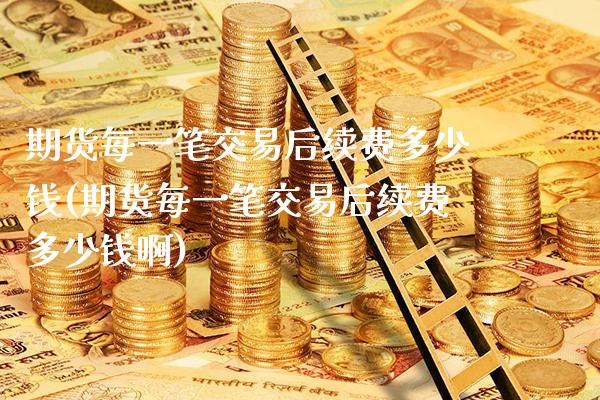期货每一笔交易后续费多少钱(期货每一笔交易后续费多少钱啊)_https://www.xmqjcw.com_期货直播室_第1张