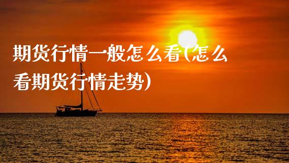 期货行情一般怎么看(怎么看期货行情走势)_https://www.xmqjcw.com_期货百科_第1张