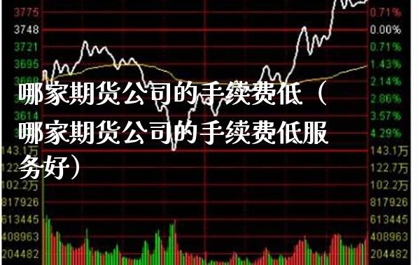 哪家期货公司的手续费低（哪家期货公司的手续费低服务好）_https://www.xmqjcw.com_期货直播室_第1张