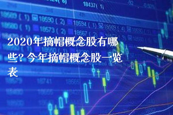 2020年摘帽概念股有哪些? 今年摘帽概念股一览表_https://www.xmqjcw.com_股票投资_第1张