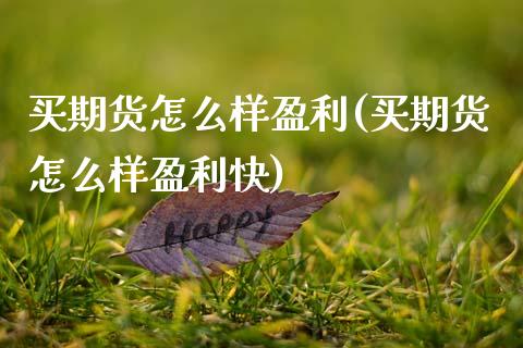 买期货怎么样盈利(买期货怎么样盈利快)_https://www.xmqjcw.com_期货直播室_第1张