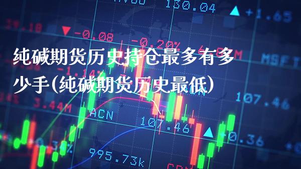 纯碱期货历史持仓最多有多少手(纯碱期货历史最低)_https://www.xmqjcw.com_期货直播室_第1张