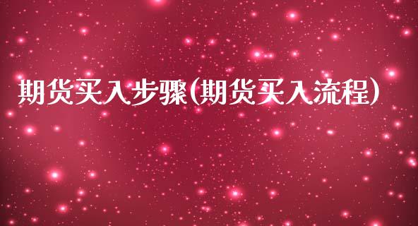 期货买入步骤(期货买入流程)_https://www.xmqjcw.com_期货直播室_第1张
