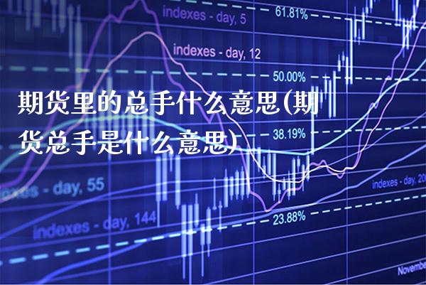 期货里的总手什么意思(期货总手是什么意思)_https://www.xmqjcw.com_期货行情_第1张
