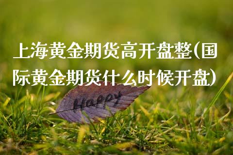 上海黄金期货高开盘整(国际黄金期货什么时候开盘)_https://www.xmqjcw.com_期货开户_第1张