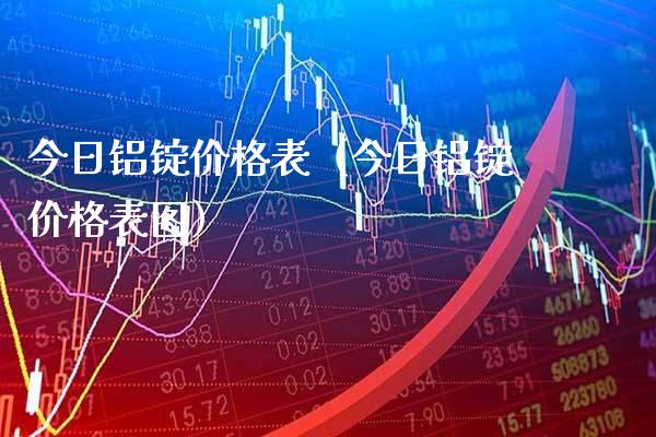 今日铝锭价格表（今日铝锭价格表图）_https://www.xmqjcw.com_期货投资_第1张