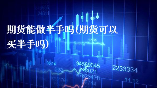 期货能做半手吗(期货可以买半手吗)_https://www.xmqjcw.com_期货直播室_第1张