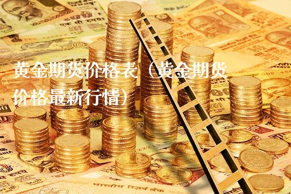 黄金期货价格表（黄金期货价格最新行情）_https://www.xmqjcw.com_期货投资_第1张